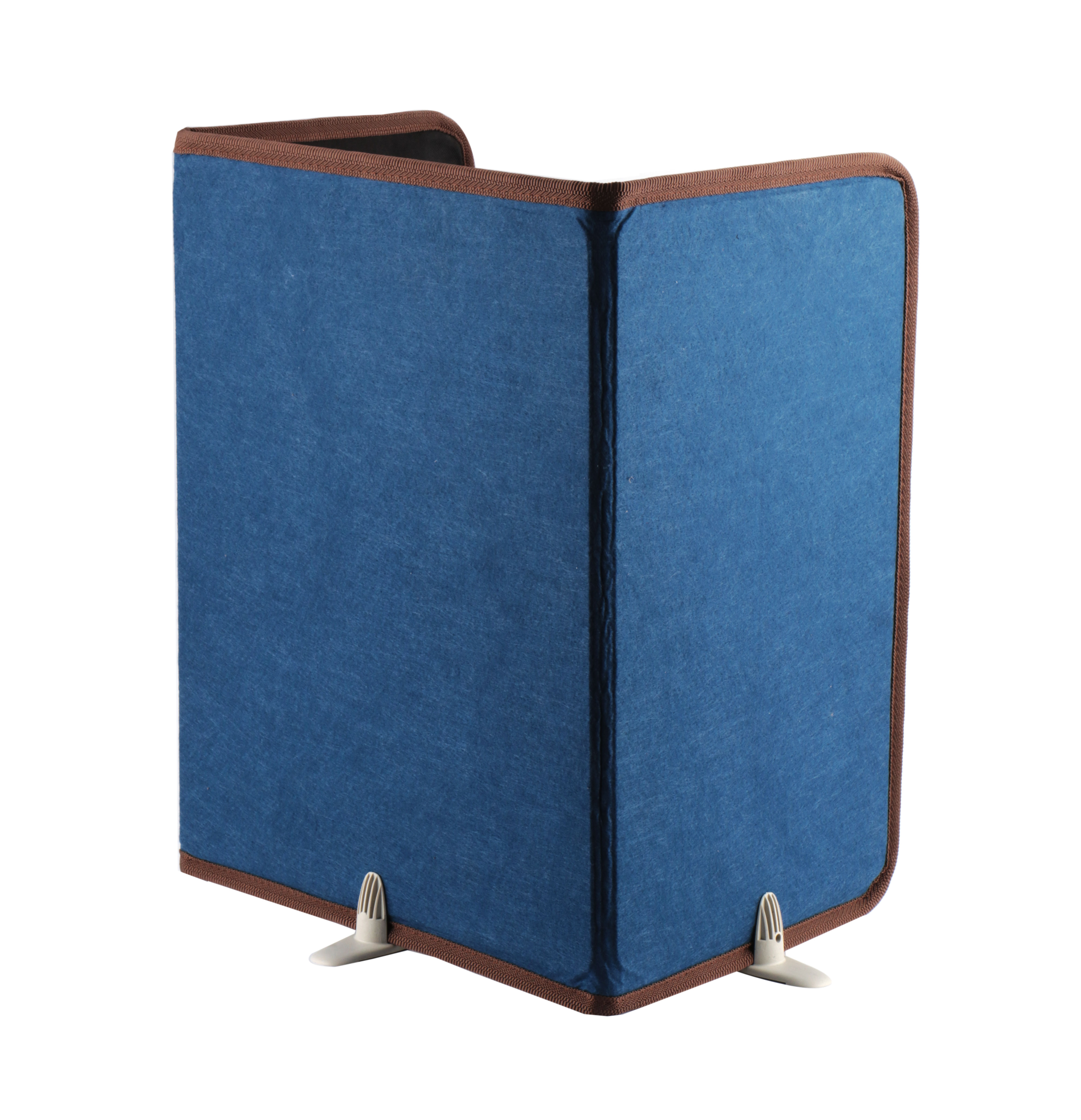 리웨이 히팅패드 파티션히터 전기발난로 접이식 발히터 책상 네이비