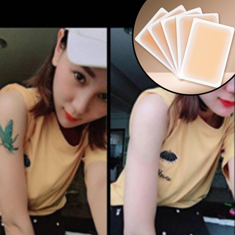 흉터 타투 가리는 스티커 살색 커버 밴드 결혼 웨딩 신부 문신 헤나 멍 점 시트 테이프 이미지 3