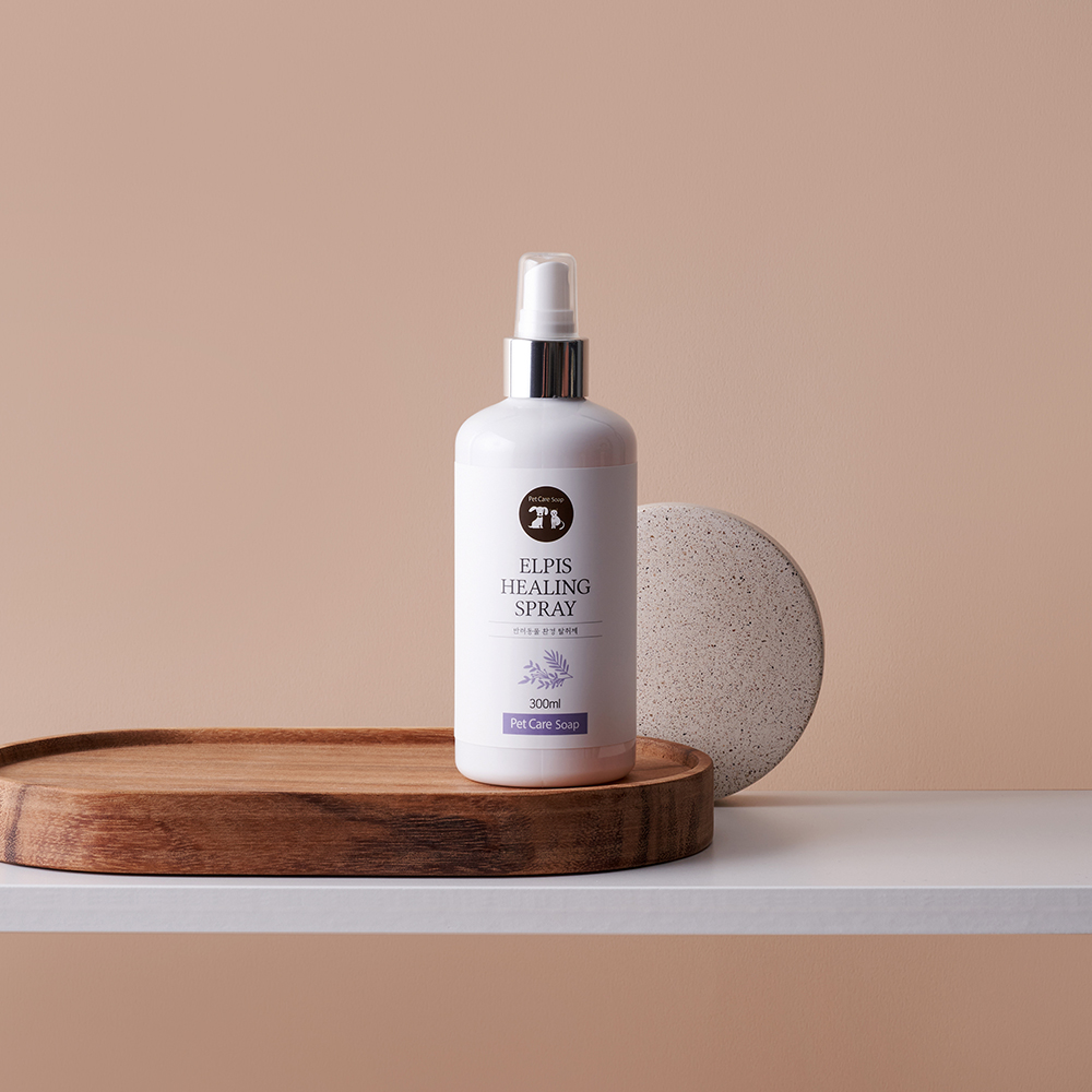 천연 진드기 기피 강아지 해충접근차단 소취제거 무알코올 천연 힐링스프레이 300ml, 1개