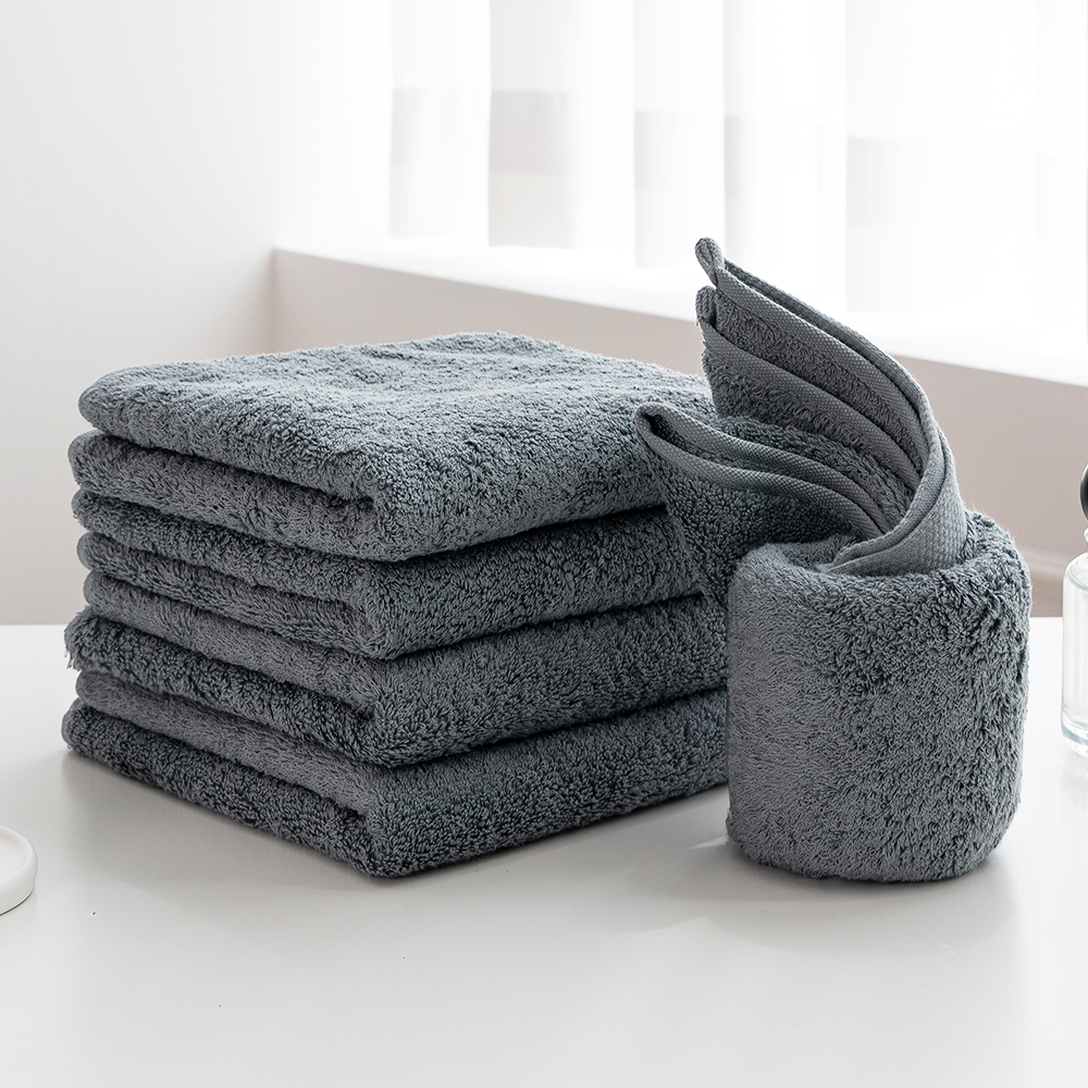 코튼클라우드 에어코튼 40수 코마사 호텔 수건 세트 고급 타올 200g 5장