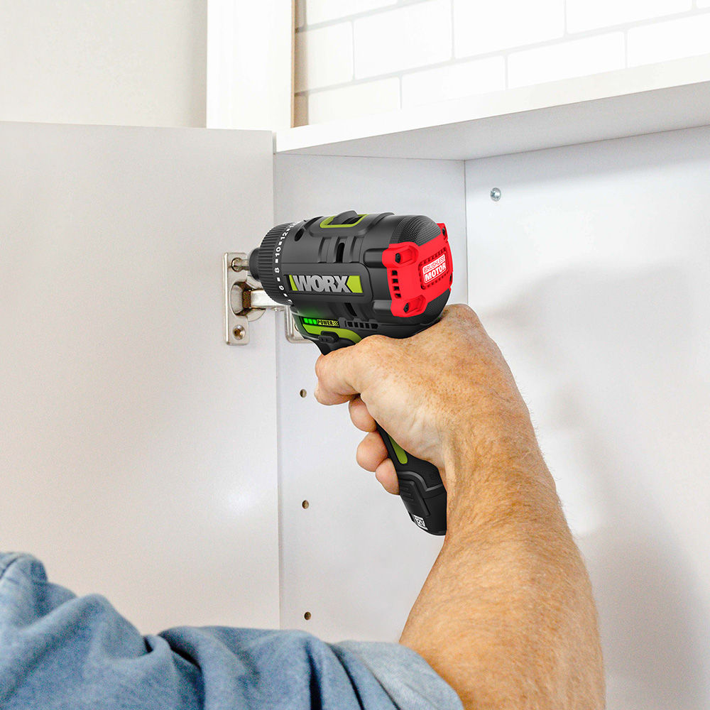 웍스 충전 드릴 드라이버 전동 12V 2.0Ah 배터리1개 BL WU129.1