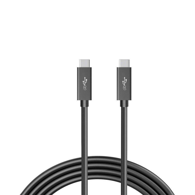 넥스트유 썬더볼트3 40Gbps 100W 충전 액티브 케이블 1.5m, 1개 - 상품 이미지