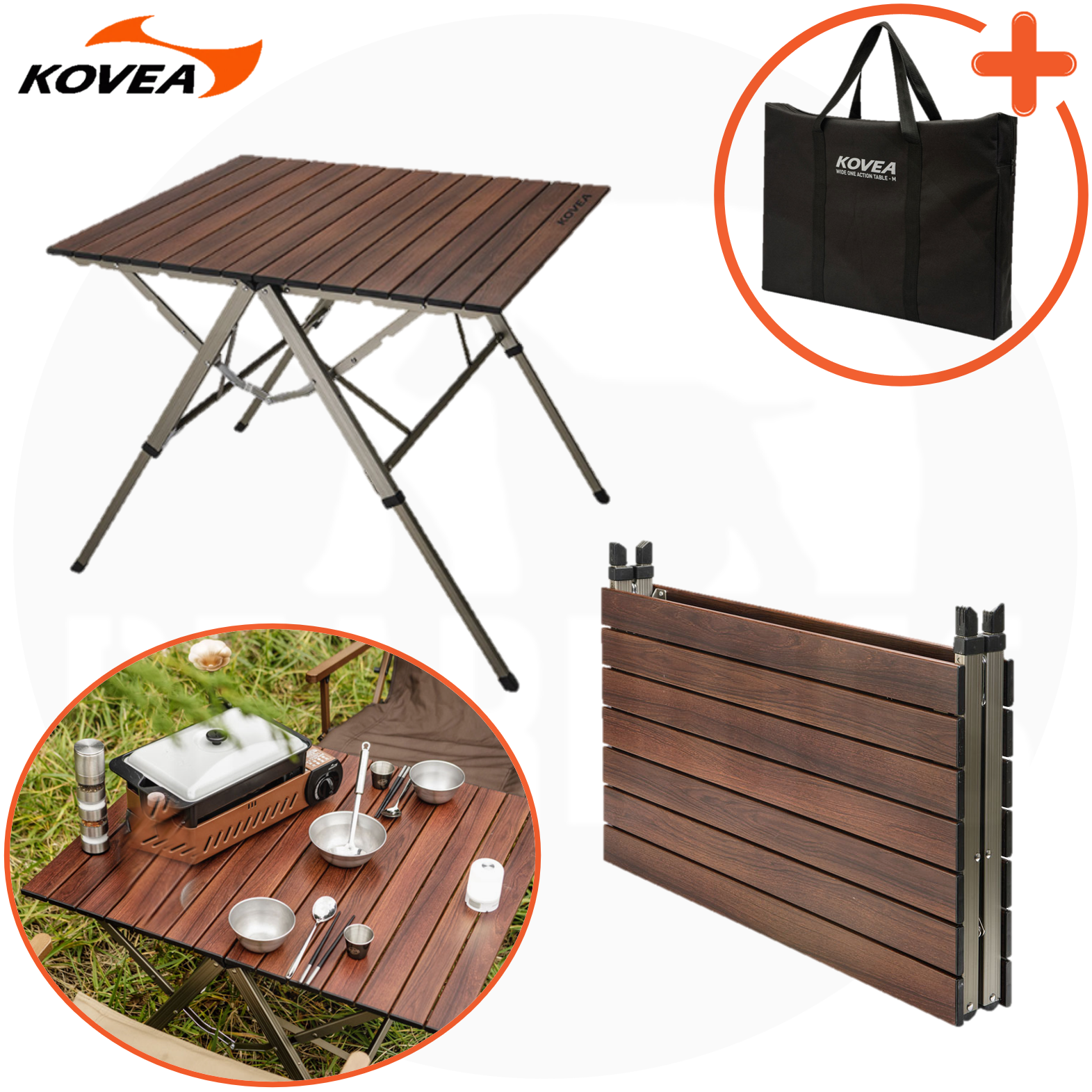 코베아 와이드 원액션 테이블 M 백패킹 캠핑