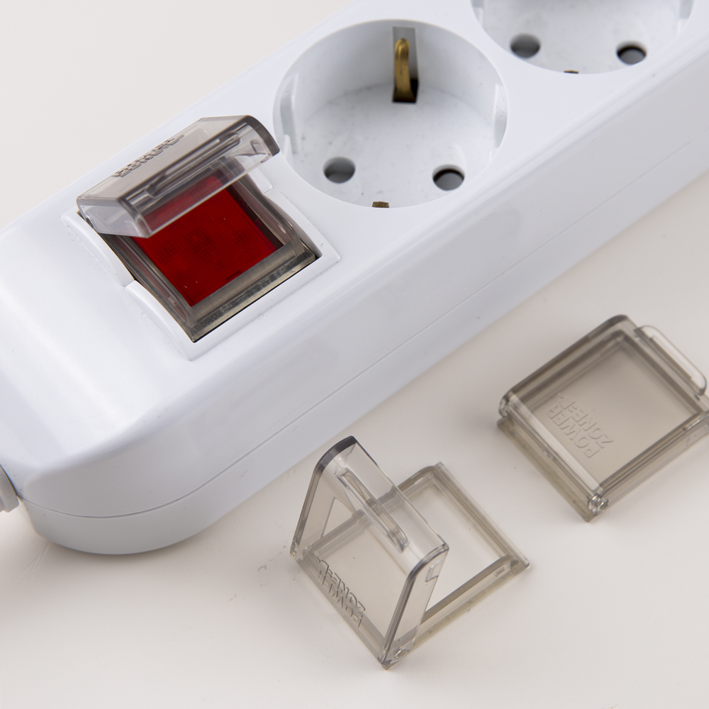 파워존 멀티탭스위치 안전커버 2P CP-MSC02 제품 이미지