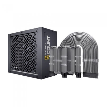 맥스엘리트 MAXWELL COUNT 850W 80PLUS GOLD 풀모듈러 (본체+메탈그레이)