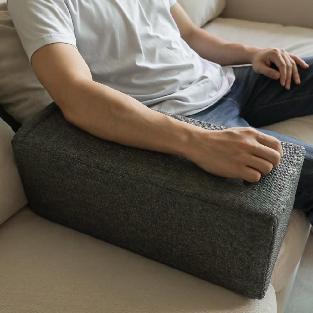 띵덕 쇼파 소파 팔받침 팔거치 벽돌 쿠션 15x15x50cm