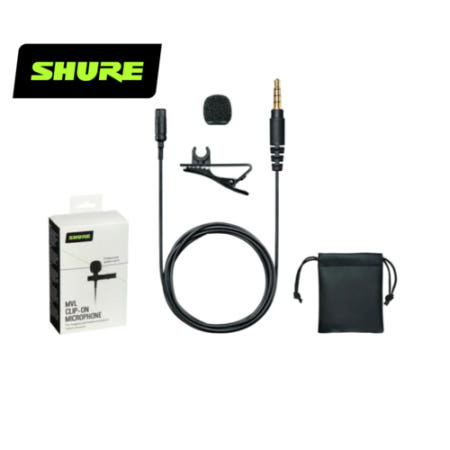 슈어 Shure MVL Lavalier 스마트폰 핀마이크