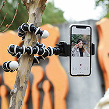 영상용 삼각대 항공샷 국민 가벼운 문어발 유튜버 브이로그 미러리스 여행용 유튜브용 초경량 핸드폰 촬영 거치대 다리조절 방송용 셀카봉 튼튼한 자바라 휴대폰 카메라 디카