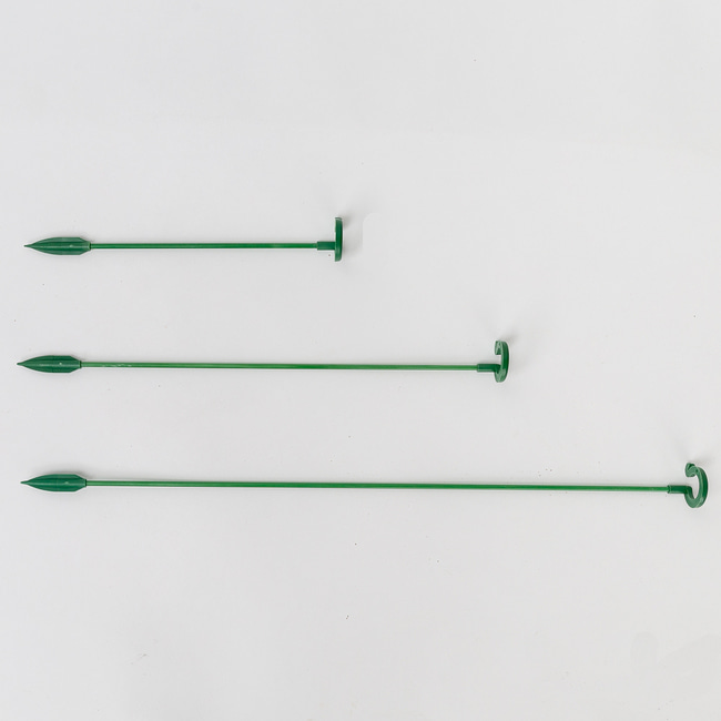 오링 식물지지대 화초 화분지지대 꽃 지주대 5개SET 17cm - 상세 이미지 4
