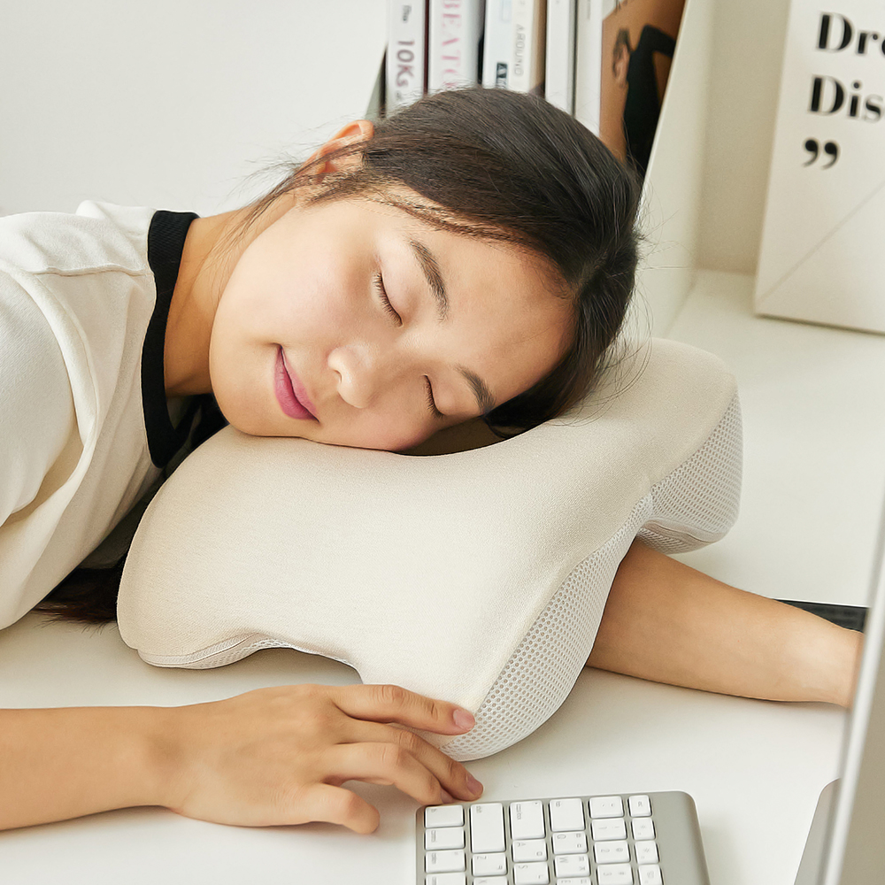 베네폼 메모리폼 학교 책상 엎드려자는 낮잠베개