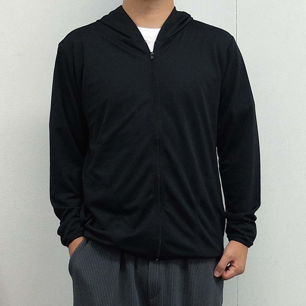 남자 기능성 긴팔티 운동 후드집업 헬스 쿨론티셔츠 쿨티 이미지 3