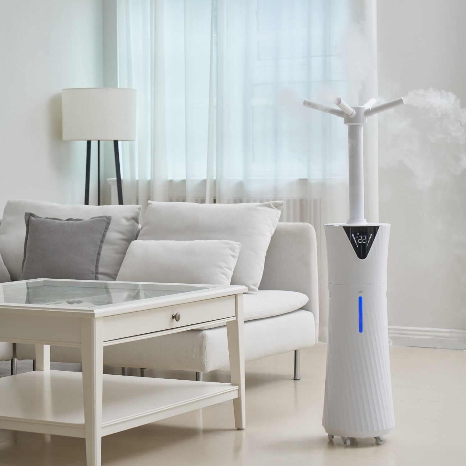 코드26 통세척 대용량 가정용 사무실 신생아 아기 초음파 가습기 AHF-2-A17WH