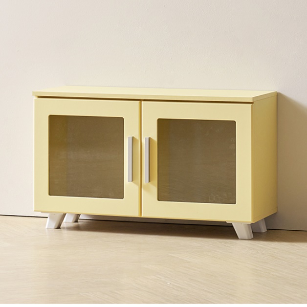 작은 장식장 낮은 장식장 소형 미니 진열장 유리문장식장