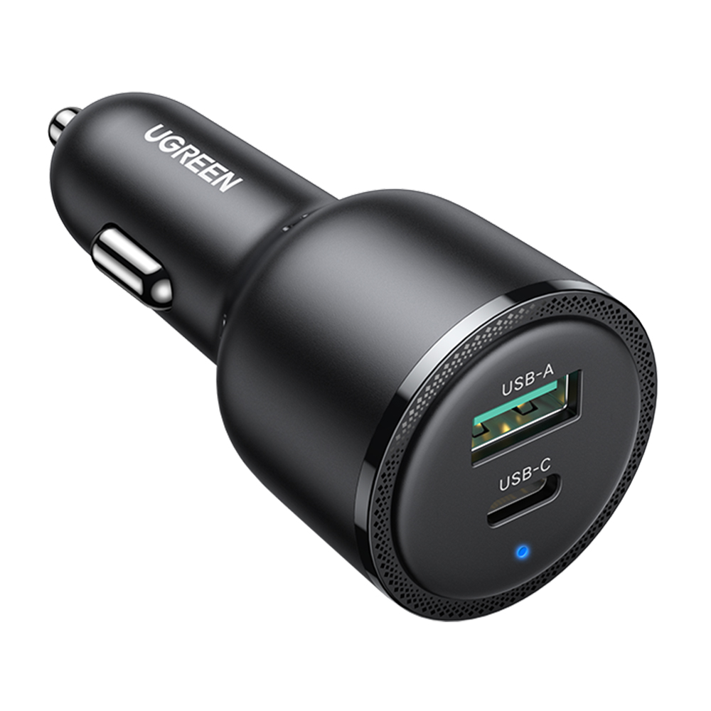 유그린 차량용 시거잭 듀얼 PD PPS 63W 고속충전기, CD239