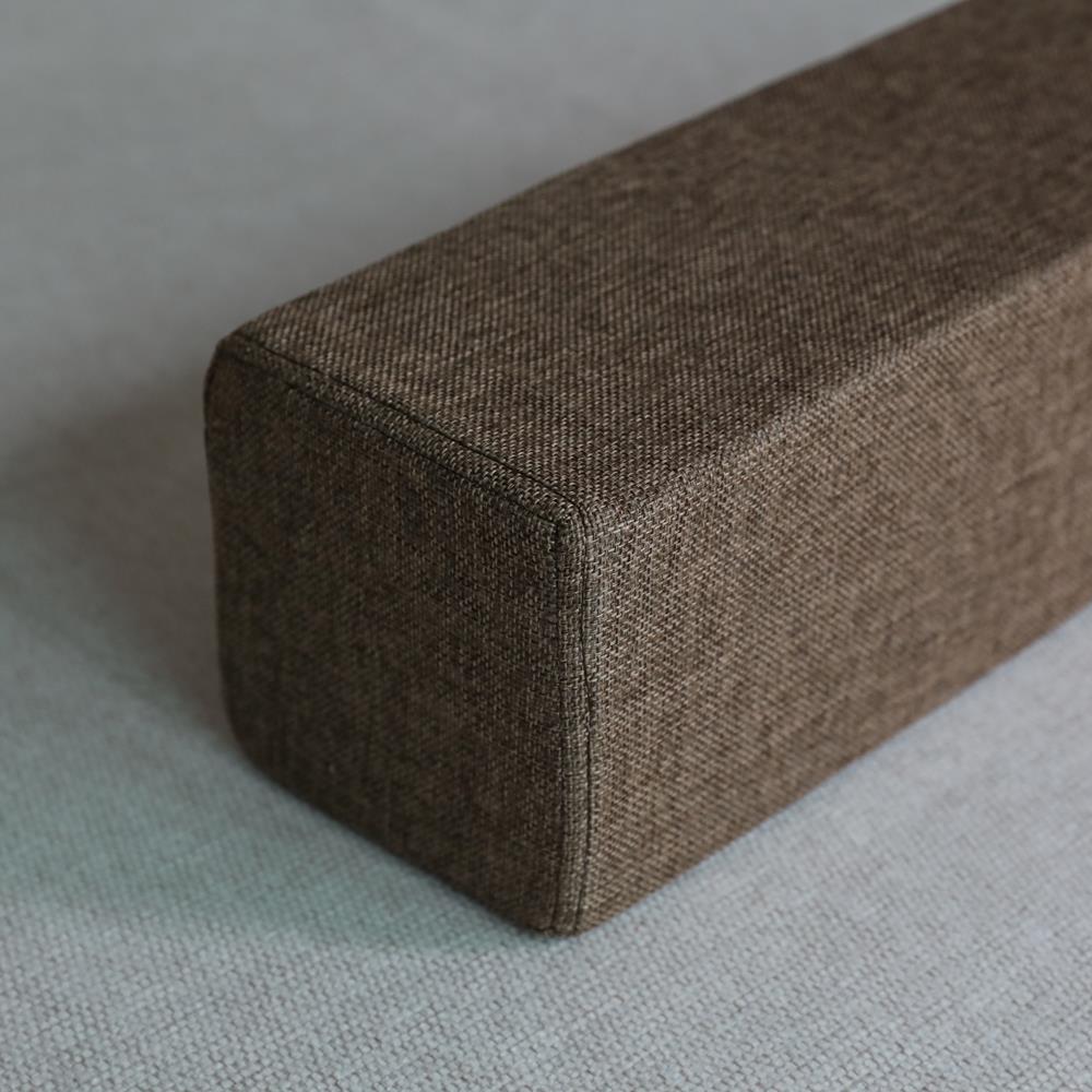 띵덕 쇼파 소파 팔받침 팔거치 벽돌 쿠션 15x15x50cm