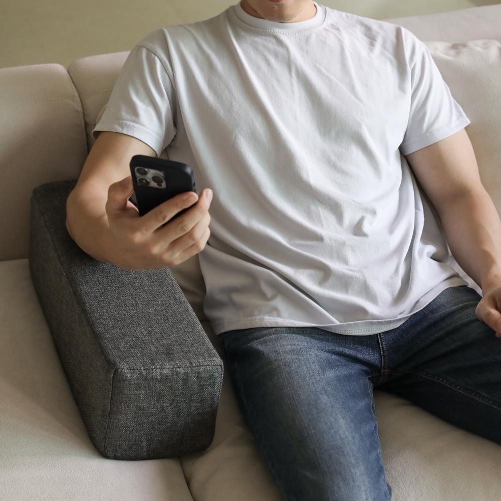 띵덕 쇼파 소파 팔받침 팔거치 벽돌 쿠션 15x15x50cm