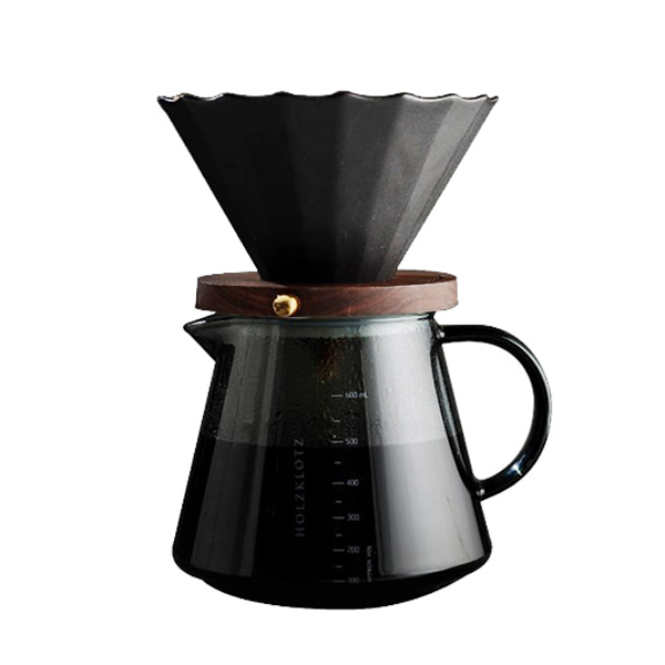 홀츠클로츠 A27 커피드리퍼 블랙에디션 핸드드립세트 국산 도자기드리퍼 커피추출기 1~2인용