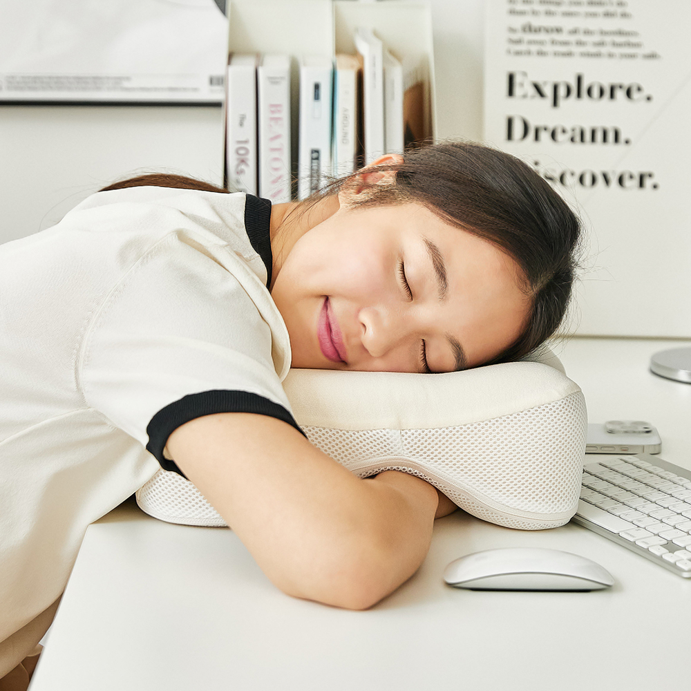 베네폼 메모리폼 학교 책상 엎드려자는 낮잠베개