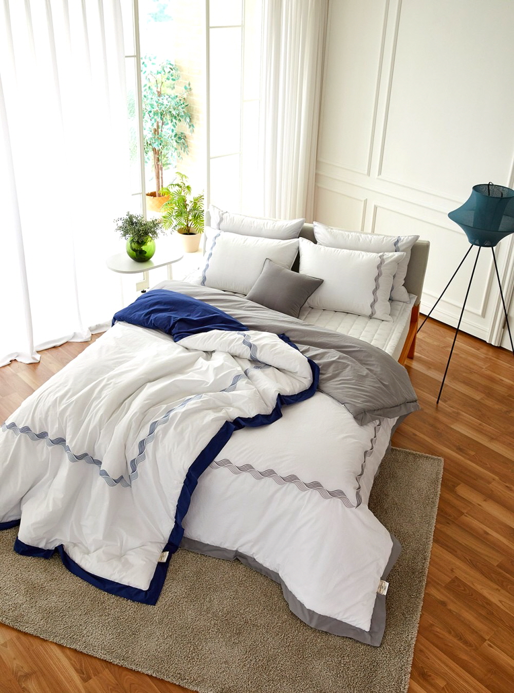 오월 혼수 호텔이불 호텔침구 라지킹침구세트 오가닉