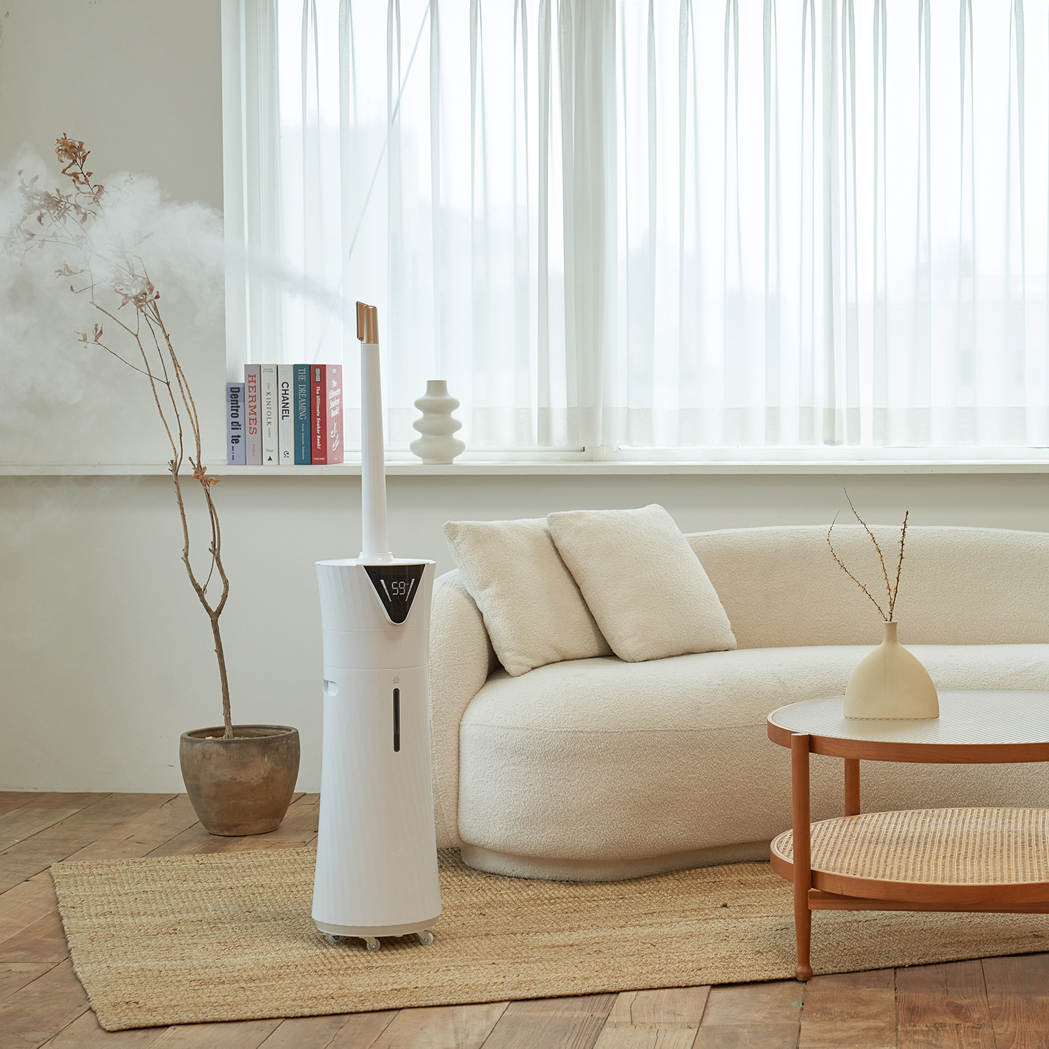 코드26 통세척 대용량 가정용 사무실 신생아 아기 초음파 가습기 AHF-2-A17WH