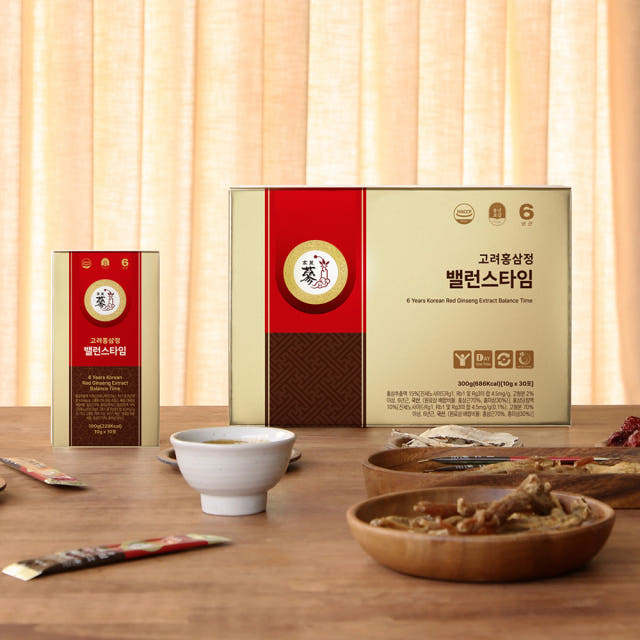 PNBG 풍년보감 고려홍삼정 밸런스타임 진액스틱 어버이날 홍삼선물세트 30포, 1개