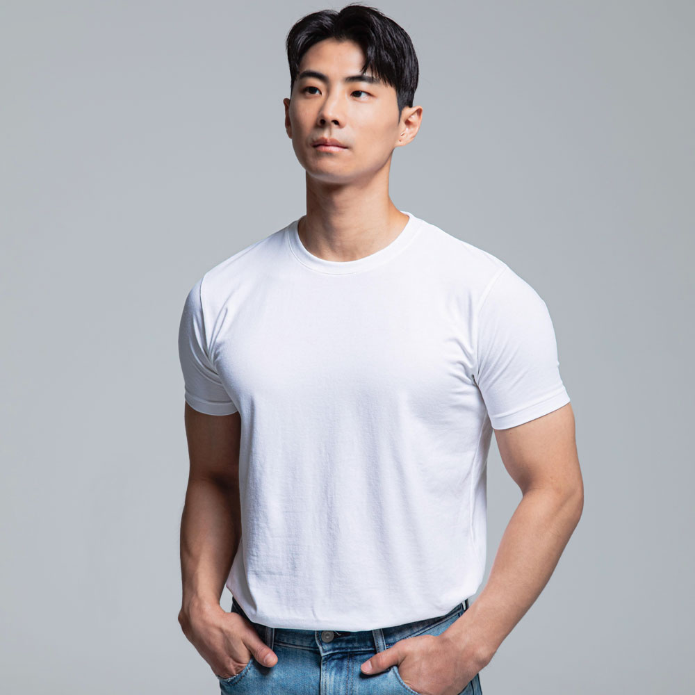 머슬핏반팔 남자 헬스 여름 티셔츠