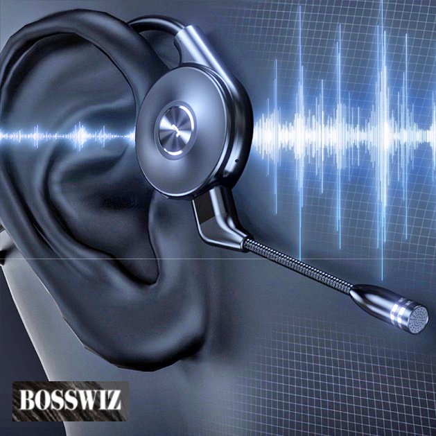 골밀도 운동 귀걸이형 골전도 무선 이어폰 스포츠용 귀걸이 블루투스 이어폰