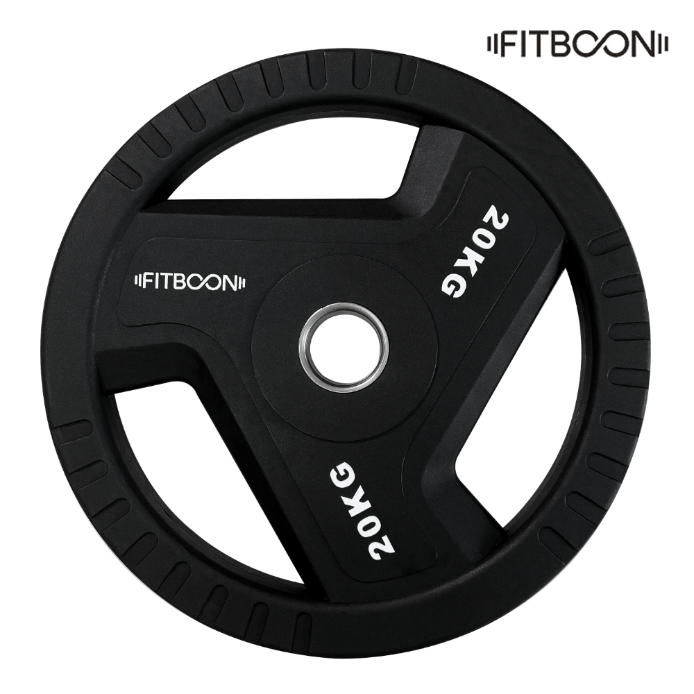 핏분 바벨 원판 우레탄 50mm 중량 플레이트 무소음 마찰방지 TPU소재 20KG