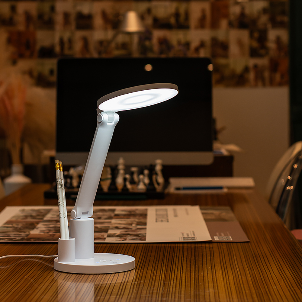 레토 블루라이트 차단 LED 스탠드 학습용 책상 공부 조명 독서등 스텐드