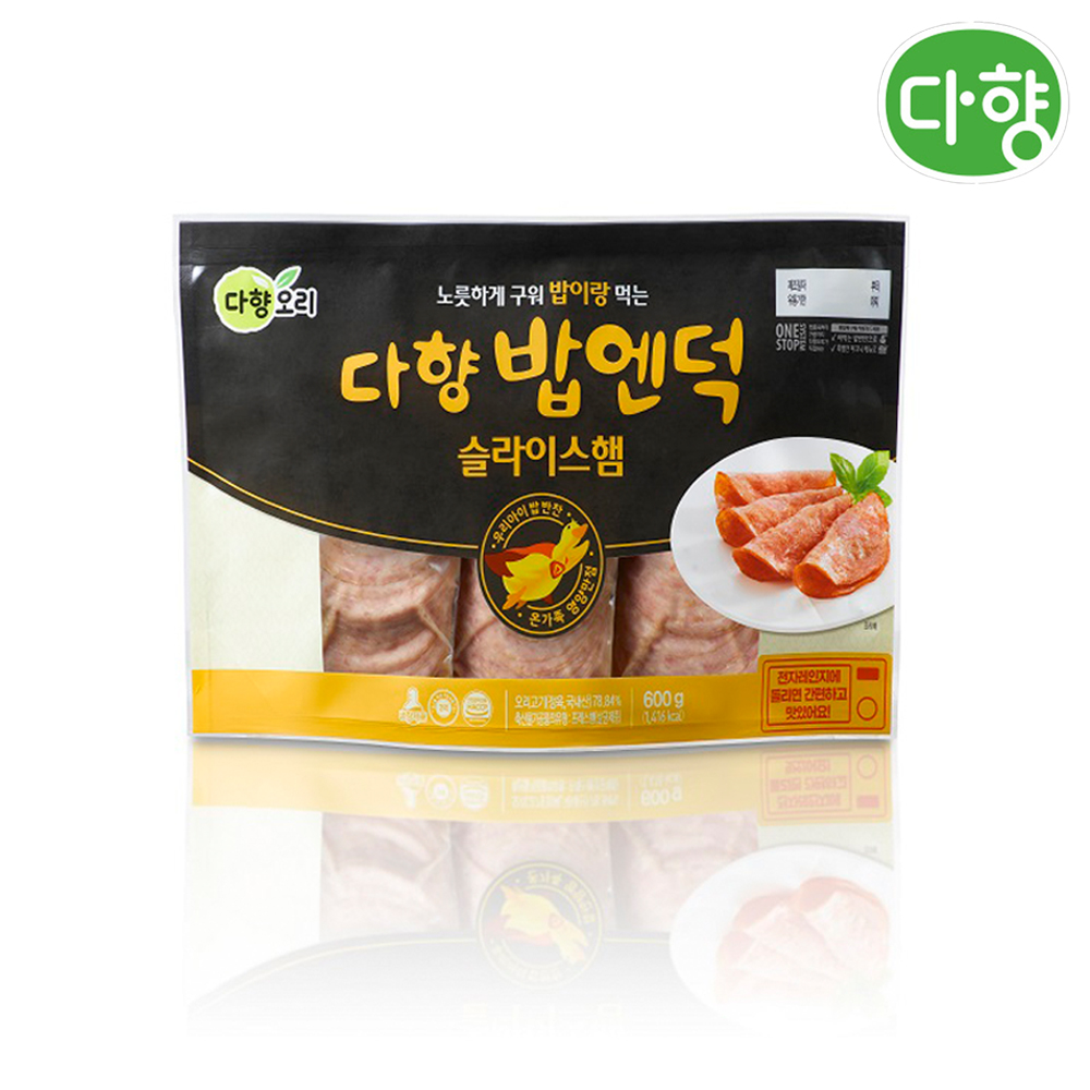 다향오리 훈제오리 다향 밥엔덕 슬라이스 600g - 상품 이미지