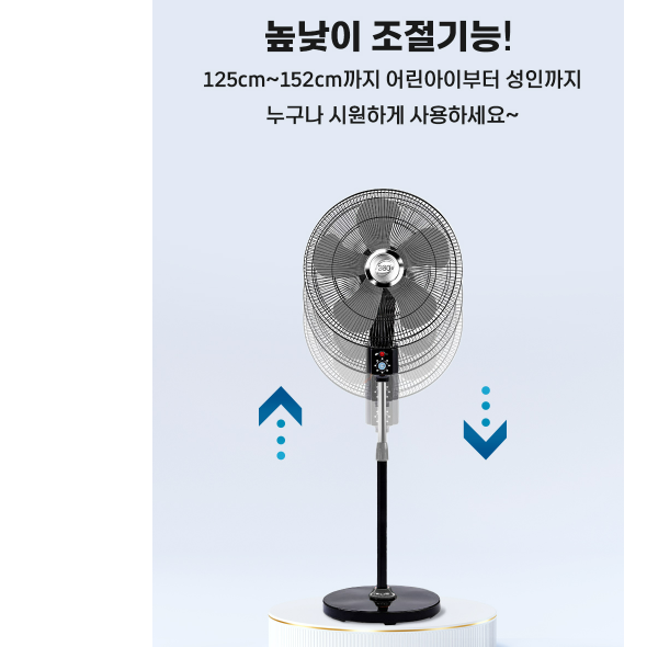 16인치 양날 선풍기 매장 영업용 선풍기 양날개 선풍기 업소용 써큘레이터 - 상세 이미지 3