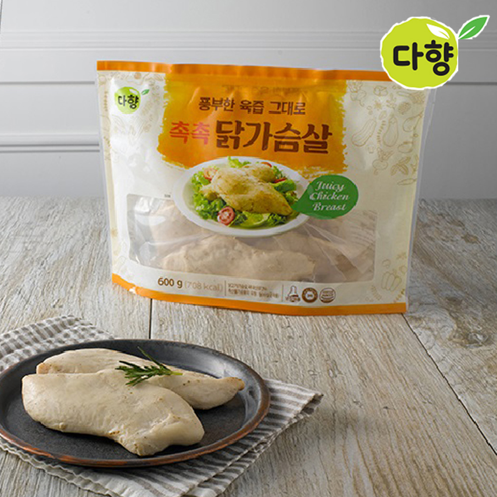 다향 촉촉 헬스 닭 가슴살 600g - 상세 이미지 3