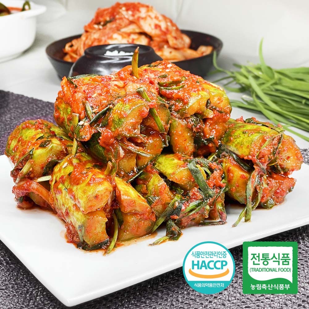 HACCP 100% 국내산 재료로 만든 전라도 오이소박이 1kg 2kg - 상세 이미지 2