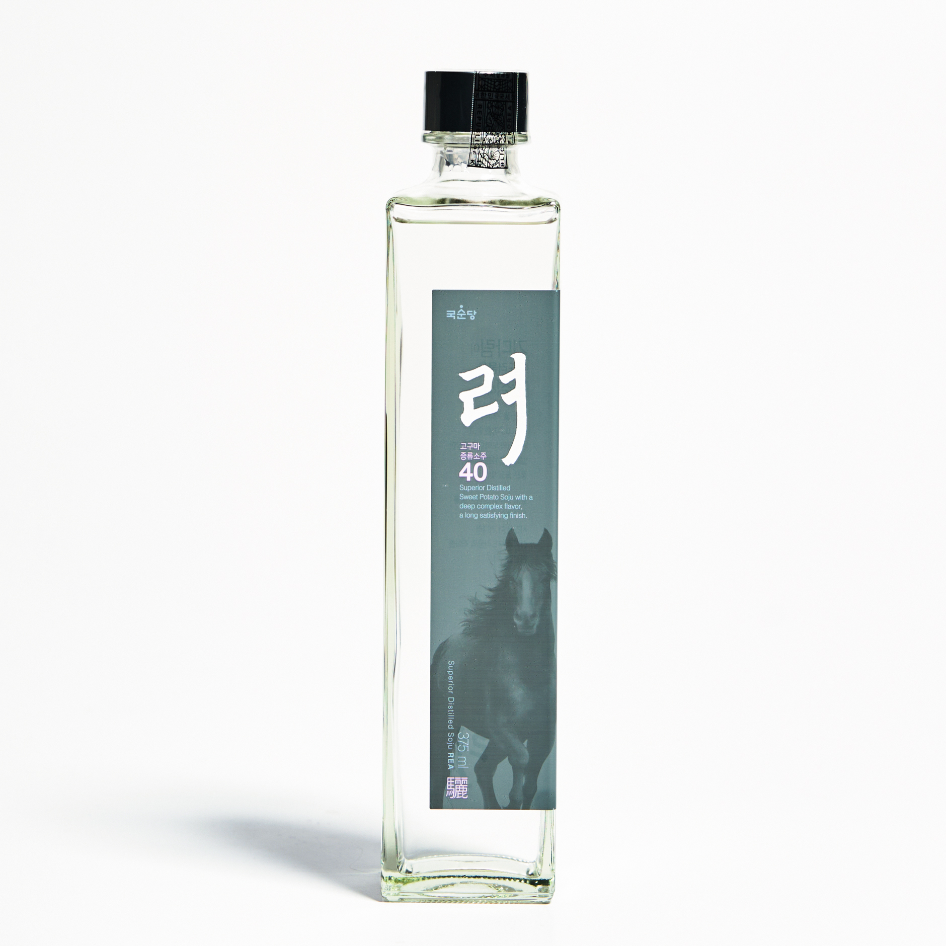 려 소주 40도 고구마100% 375ml 국순당 증류주 여주명주 프리미엄 - 상품 이미지