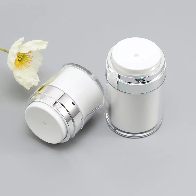 진공 크림 용기 화장품 소분 펌프 펌핑 핸드크림 공병 15ml 이미지 3