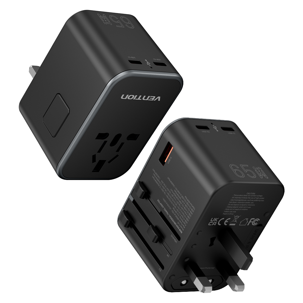 벤션 여행용 GaN PD 65W PPS 45W 고속충전기 멀티어댑터, FJDB0 - 상세 이미지 2