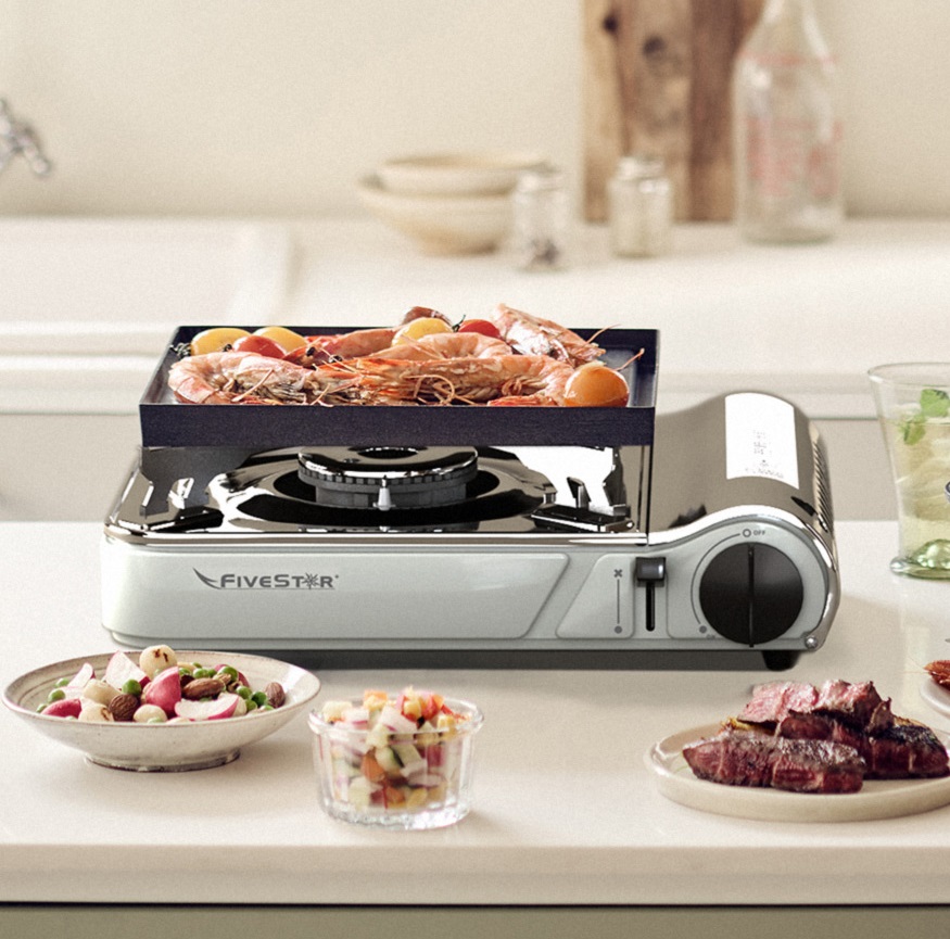 파이브스타 고화력 휴대용 가스 버너 렌지 MIT-3800DFSB