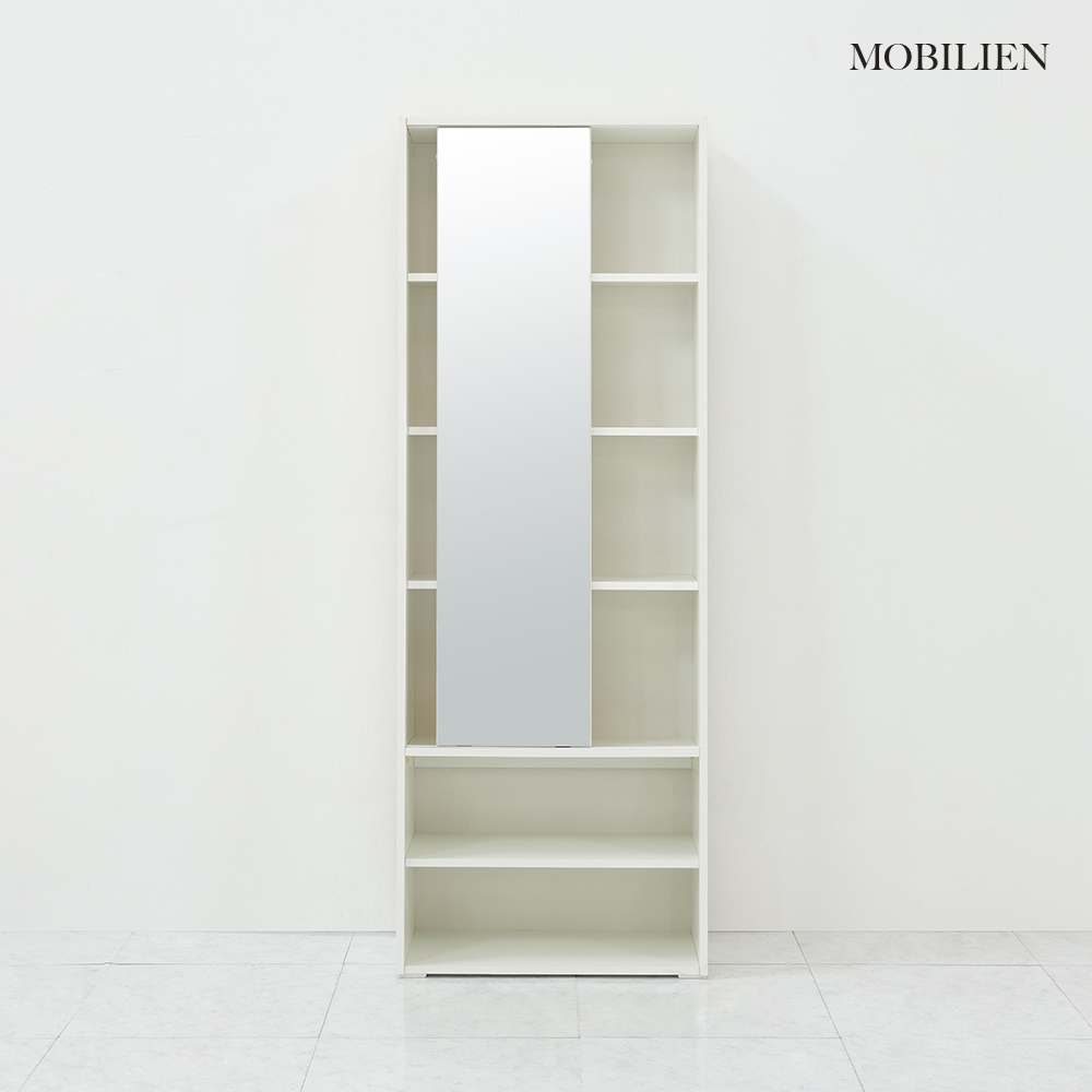 모빌리엔 전신거울화장대 슬라이딩형 600 수납 서랍 화장대