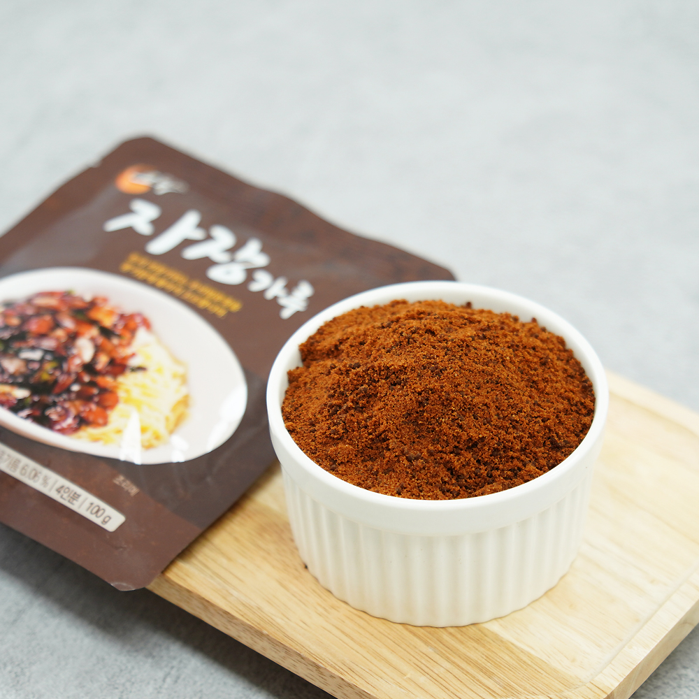 우리밀 춘장으로 만든 짜장가루, 자장가루 100g - 상품 이미지