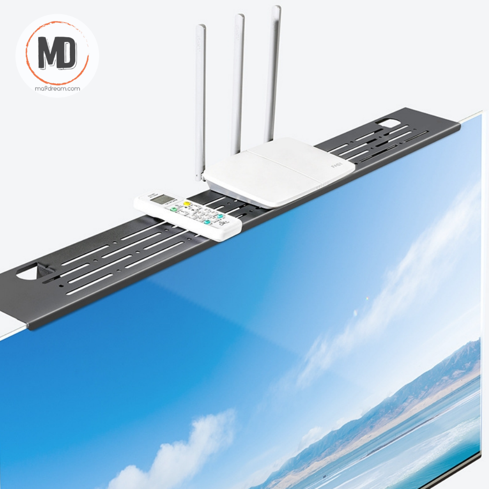 사운드바거치대 공유기거치대 기가지니 무타공 TV 셋탑박스 스피커 와이파이선반 60cm