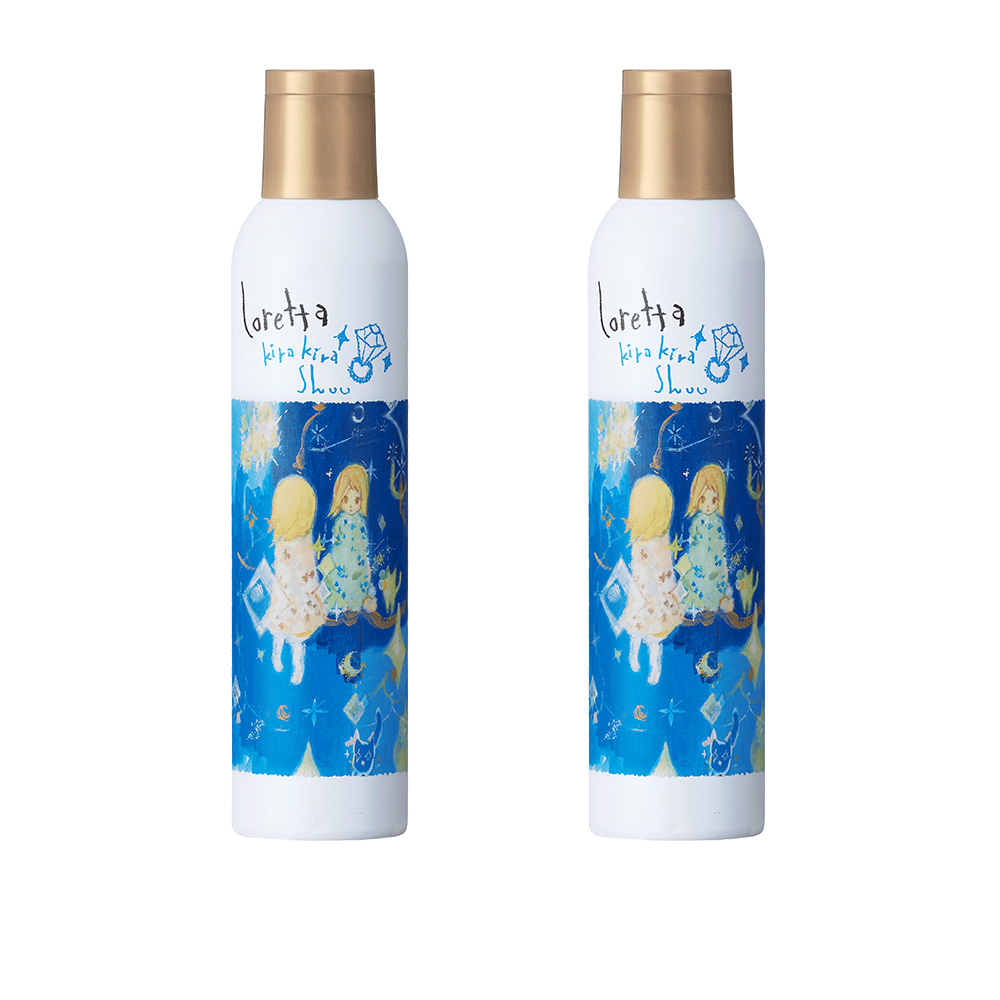 로레타 키라키라슈 헤어스프레이 180g x 2개세트