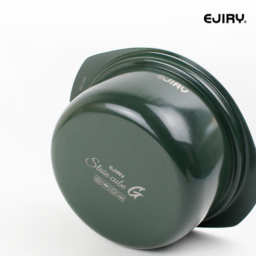 IH 스텐 큐브G 에지리 아시아팟 통 3중 스텐 냄비 팬 32cm, 그리들