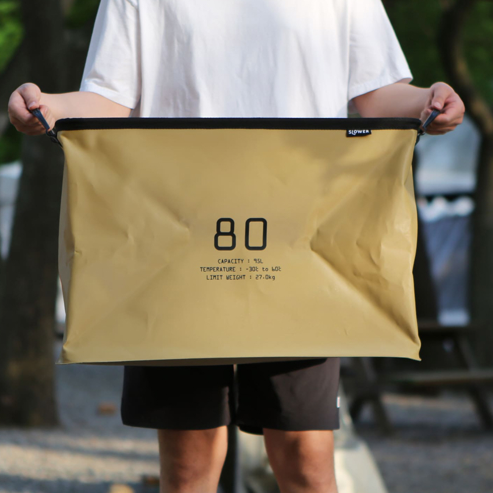 슬로워 행 스탁 스토리지 95L 샌드 : 이디고