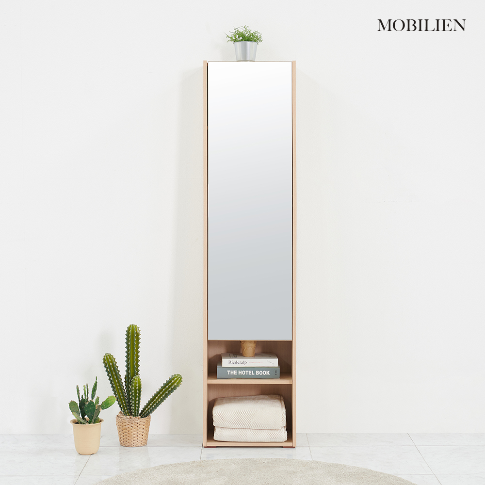 모빌리엔 전신거울화장대 슬라이딩형 600 수납 서랍 화장대