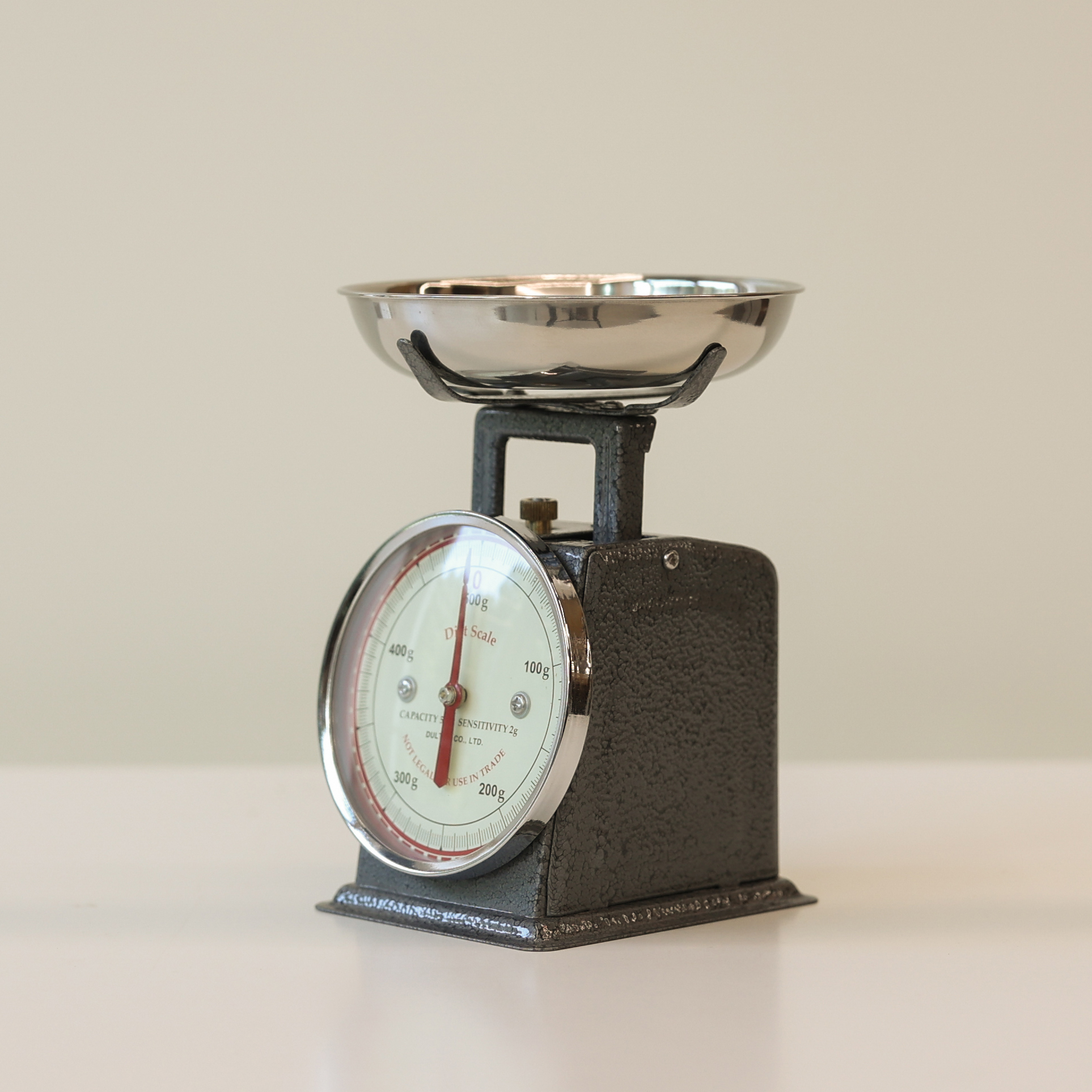 덜튼 다이어트 0.5kg 레트로 주방 베이커리 저울 아이언 그레이 - 상세 이미지 3