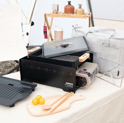 지라프 블록하우스 M 바람막이 윈드스크린 구이바다 버너 호환