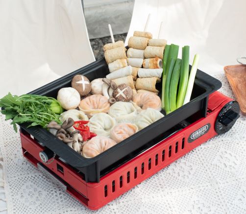 지라프 구이바다 L 바베큐 그릴 가스 버너 가방 브루스타