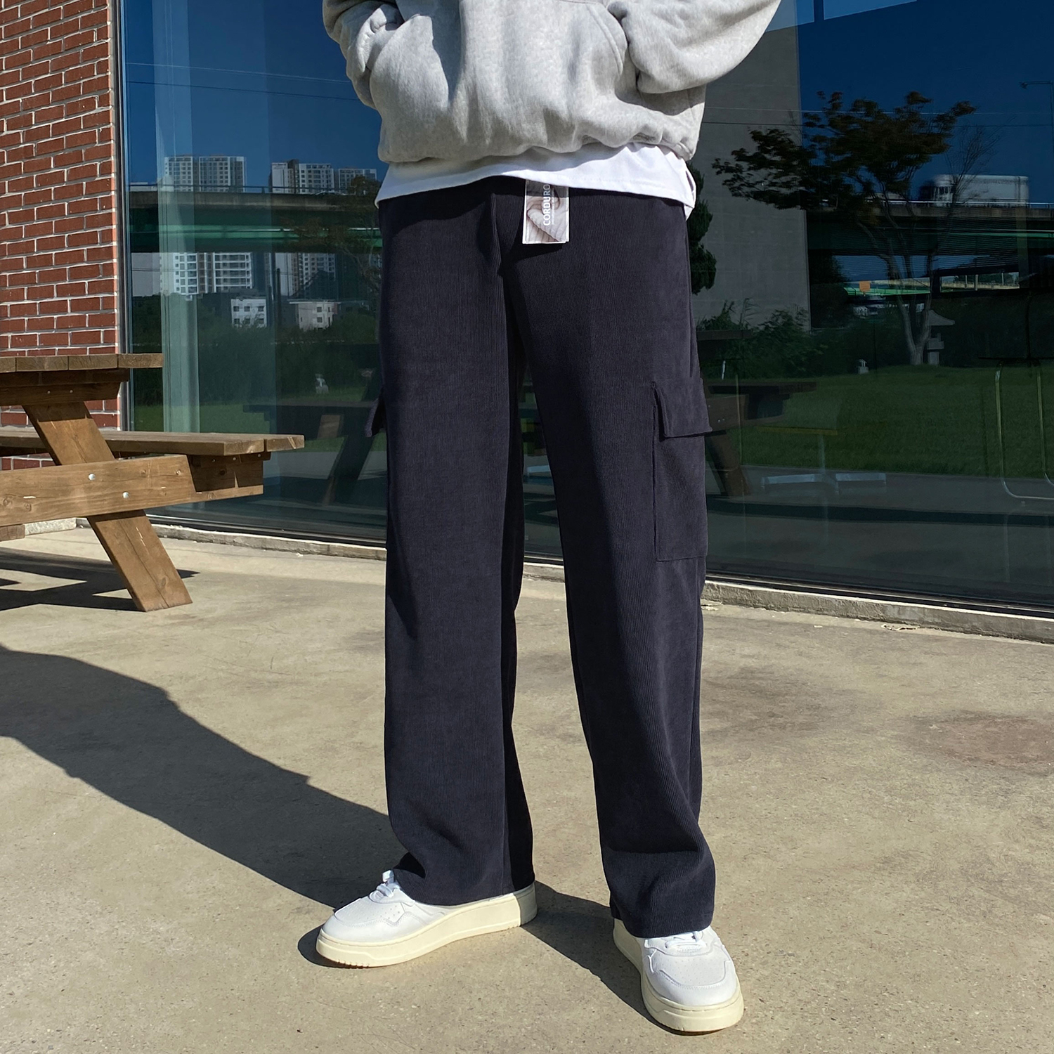 남자코듀로이팬츠 남자카고바지 - 상세 이미지 5