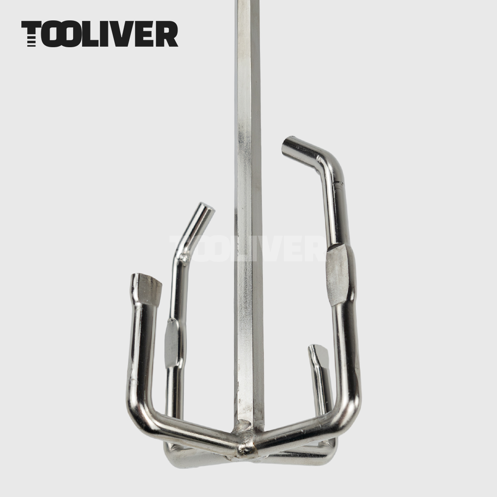 SDS PLUS 플러스 믹서기날 로터리해머용 믹서 L형 600MM 2날 비대칭형 이미지 2