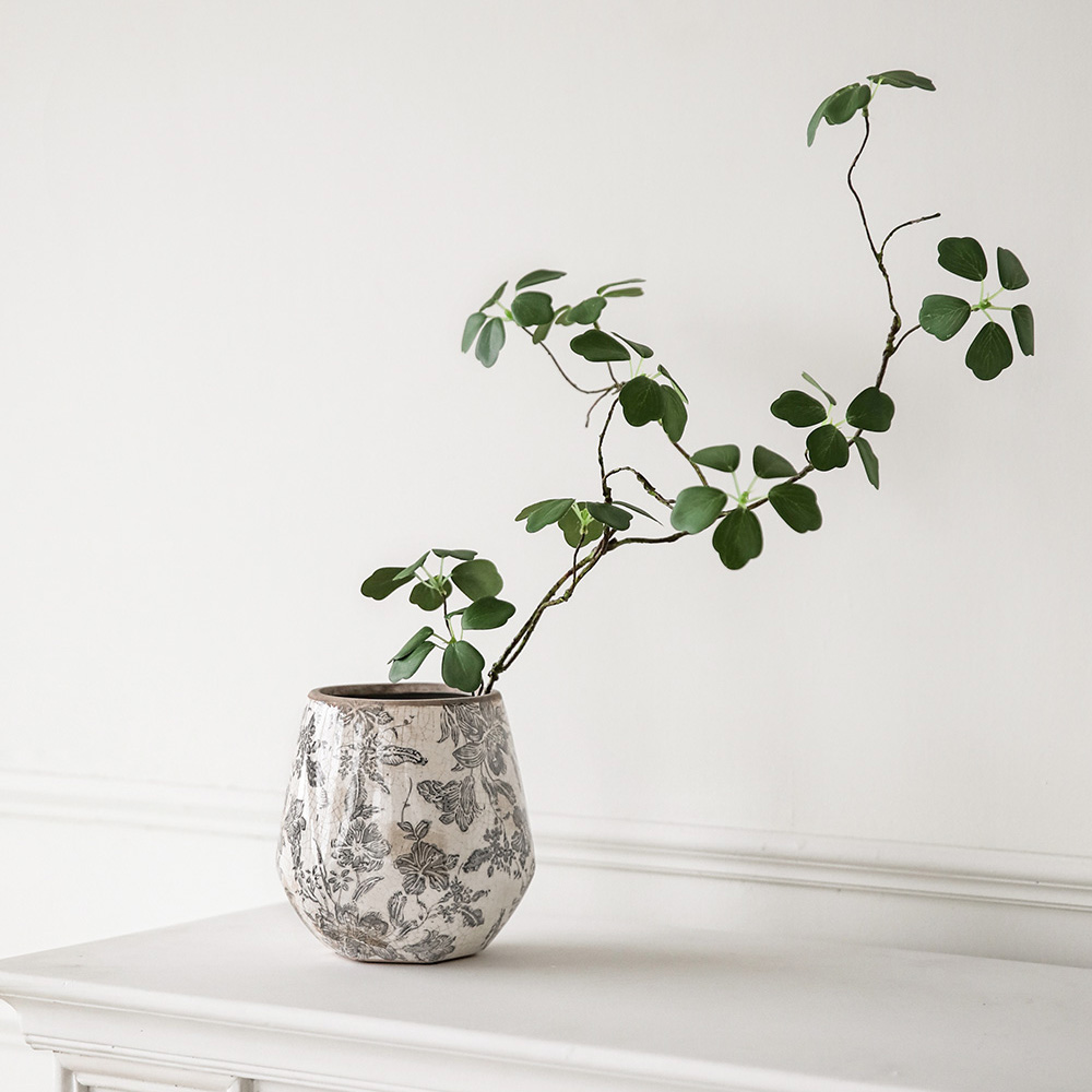 으름 나무 인조 인테리어 생화같은 넝쿨 나뭇 나무 가지 조화 나무 식물 그린S 50cm 이미지 3